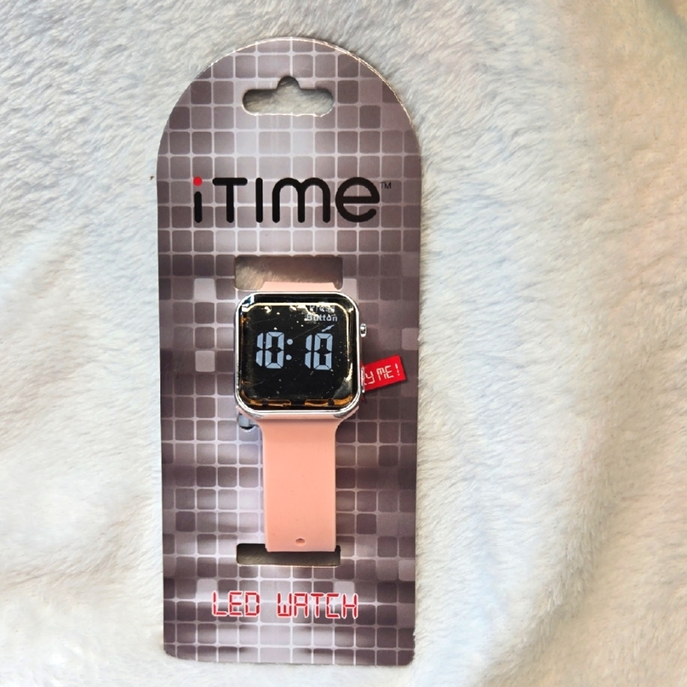 i-Time Light Pink with LED Display NWT